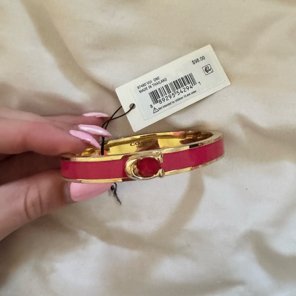 Coach Gold Bangle Bracelet